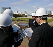 Pasiruo&scaron;imas naujojo Japonijos nacionalinio stadionio statyboms