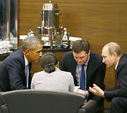 Putino ir Obamos pokalbis Antalijoje