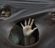 Brazilai protestuoja prie&scaron; kalnakasybos įmonę
