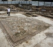 Izraelyje atrasta 1700 metų senumo mozaika