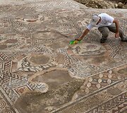 Izraelyje atrasta 1700 metų senumo mozaika