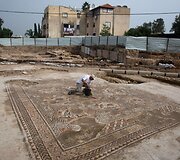 Izraelyje atrasta 1700 metų senumo mozaika