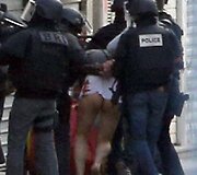 Sulaikyti asmenys Paryžiuje