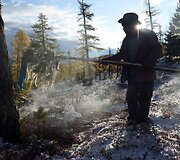 Mongolijos klajokliai &scaron;iaurės elnių augintojai
