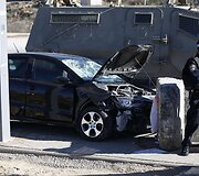 Vakarų Krante palestinietis nukreipė automobilį į Izraeliečius karius ir buvo pa&scaron;autas