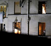 Pastatas Paryžiaus Saint-Denis rajone po mirtininkės susisprogdinimo