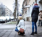 &Scaron;auktinių savanorių pirmoji diena