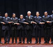 ASEAN &scaron;alių lyderiai
