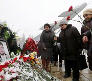 Turkijos numu&scaron;to rusų lėktuvo piloto laidotuvės