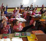 Septynerių Ramela Meseljevic gimė be rankų ir viena trumpesne koja