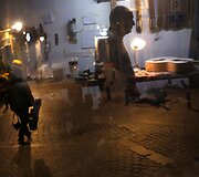 Klientas palieka Mariano Conde'o dirbtuves
