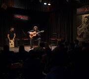 Žymus flamenko gitaristas Camaronas de Pitita groja Madride