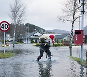 Potvynis Norvegijoje