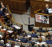 Joe Bidenas lankėsi Ukrainos Auk&scaron;čiausioje Radoje