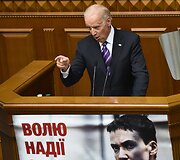 Joe Bidenas lankėsi Ukrainos Auk&scaron;čiausioje Radoje