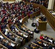 Joe Bidenas lankėsi Ukrainos Auk&scaron;čiausioje Radoje