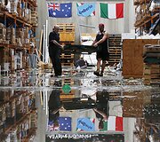 Audros padariniai Australijoje
