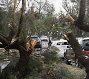 Audros padariniai Australijoje