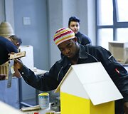 Vokietijos migrantai mokosi naujų darbinių įgūdžių