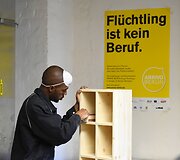 Vokietijos migrantai mokosi naujų darbinių įgūdžių