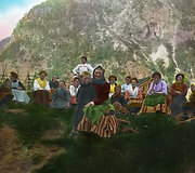 Norvegija 1910 m. rankomis spalvintose skaidrėse