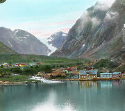 Norvegija 1910 m. rankomis spalvintose skaidrėse
