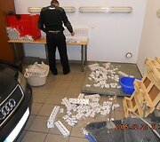 Automobilyje &bdquo;Audi&ldquo; slėpta kontrabanda