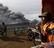 Ugnikalnio i&scaron;siveržimas Indonezijoje
