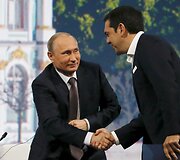 Birželio 19 diena. Graikijos Premjeras susitiko su Rusijos prezidentu