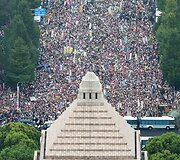 Rugpjūčio 30 diena. Protestas Japonijoje