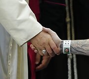 Rugsėjo 27 diena. Popiežius aplankė JAV kalinius