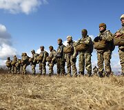 Kovo 6 diena. Naujai suformuotos Ukrainos kariuomenės pajėgos