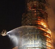 Kovo 15 diena.Gaisras Maskvos Novodevičės vienuolynyno bok&scaron;te