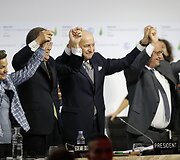 Gruodžio 13 diena. Paryžiaus klimato konferencijoje priimtas vieningas galutinis sprendimas