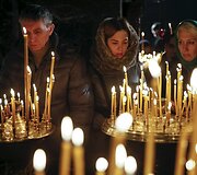 Pasaulio stačiatikiai minėjo Kūčias