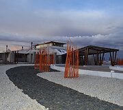 I&scaron; druskos blokelių pastatytas vie&scaron;butis Bolivijoje