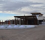 I&scaron; druskos blokelių pastatytas vie&scaron;butis Bolivijoje