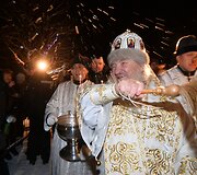Stačiatikiai &scaron;venčia Kristaus krik&scaron;to &scaron;ventę