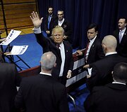 Kandidatas į JAV prezidento postą Donaldas Trumpas