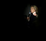 Kandidatė į JAV prezidento postą Hillary Clinton
