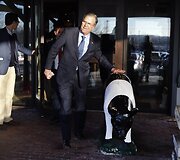 Kandidatas į JAV prezidento postą Jebas Bushas