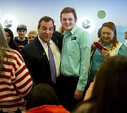 Kandidatas į JAV prezidento postą Chrisas Christie