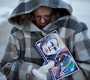 Kandidato į JAV prezidento postą Donaldo Trumpo rinkėja