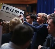 Kandidatas į JAV prezidento postą Donaldas Trumpas