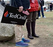 Kandidatas į JAV prezidento postą Tedas Cruzas