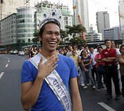 Manila pasitiko &bdquo;Miss visatos&ldquo; nugalėtoją &ndash; Pia Alonzo Wurtzbach