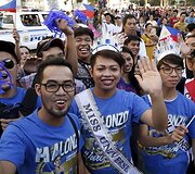 Manila pasitiko &bdquo;Miss visatos&ldquo; nugalėtoją &ndash; Pia Alonzo Wurtzbach