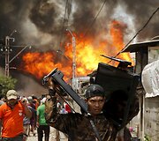 Gaisras Indonezijos lū&scaron;nyne