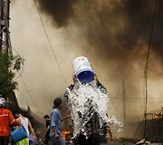 Gaisras Indonezijos lū&scaron;nyne