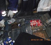 Sulaikyta cigarečių kontrabanda